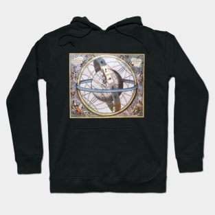 The Ptolemaic Universe by Andreas Cellarius from Harmonia Macrocosmica Hoodie